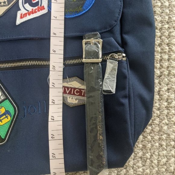 Invicta Blue Backpack with Patches - Picture 8 of 10